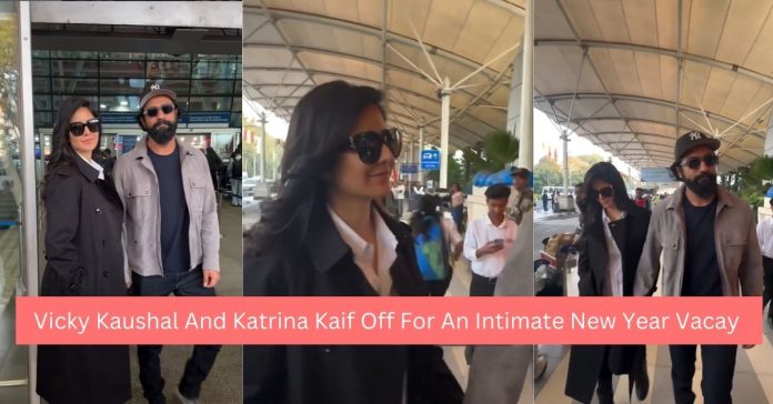 Vicky Kaushal And Katrina Kaif Off For An Intimate New Year Vacay (Watch Video)