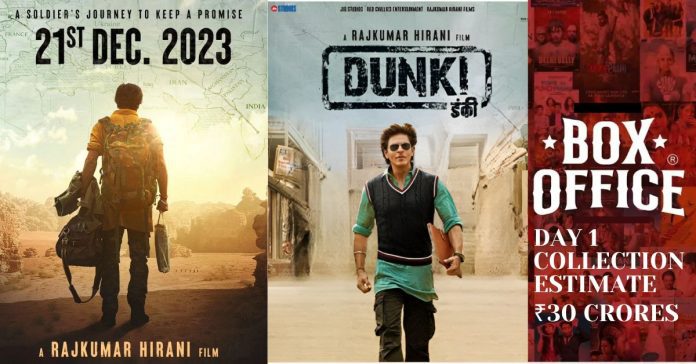 Dunki Box Office Collection Day 1 Early Report: SRK’s Lowest Opening Of Year, Estimate Rs 30 crore.