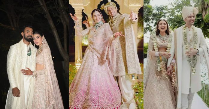 Kiara Advani To Parineeti Chopra: Standout Wedding Looks of 2023, Revisit Bridal Pictures.