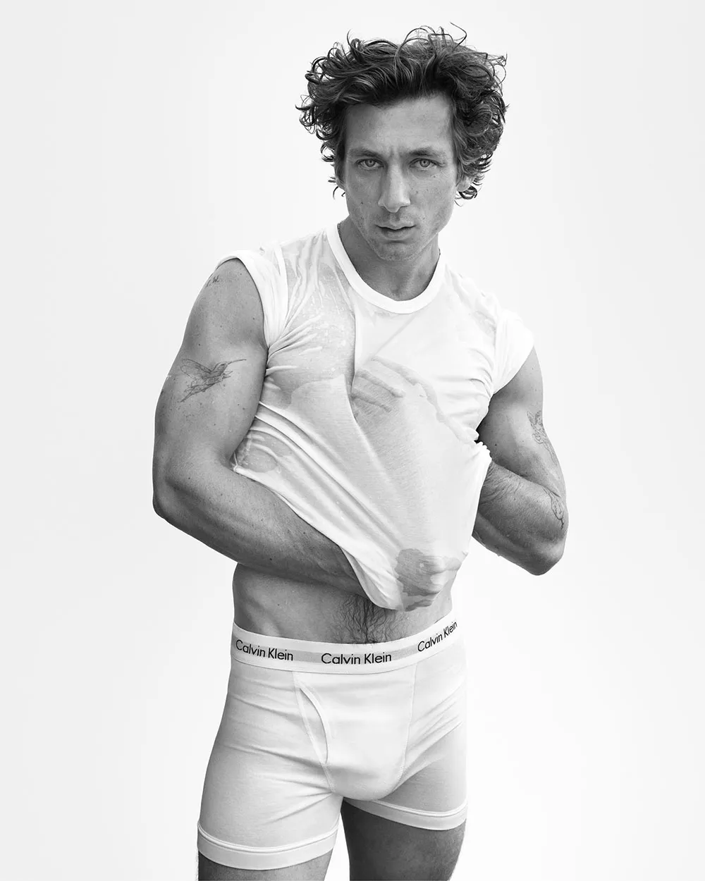 Jeremy Allen White Calvin Klein Underwear Campaign Photoshoot