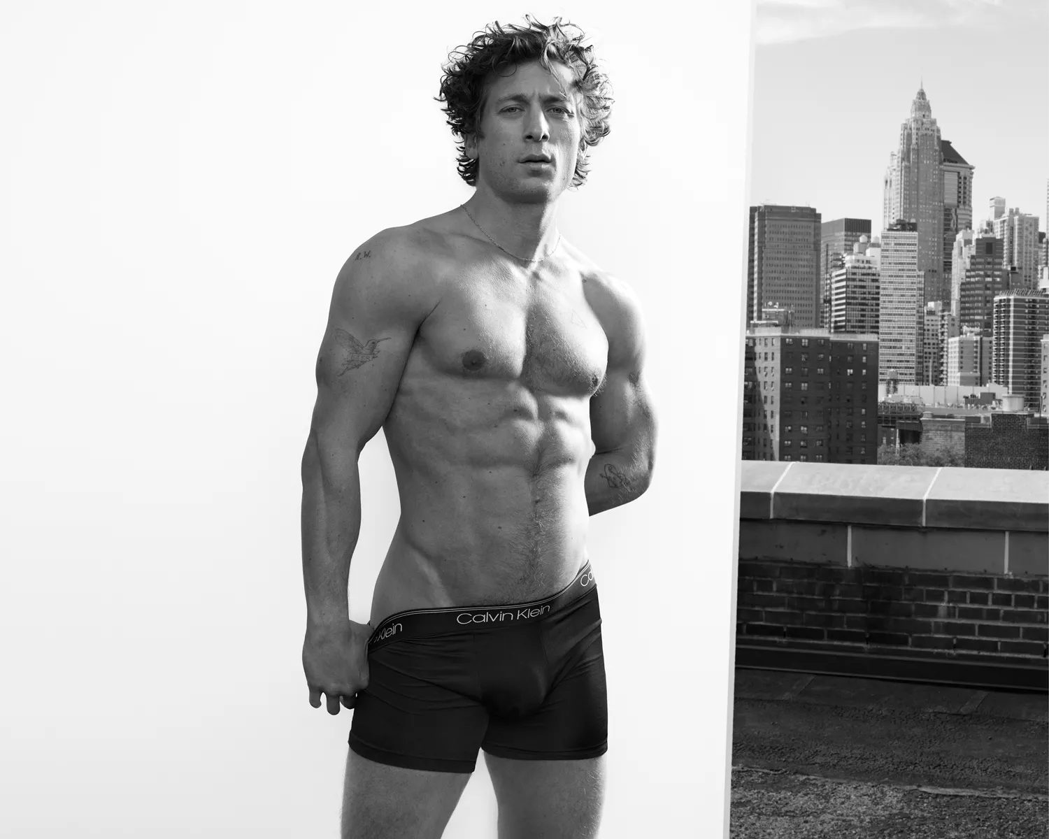 Jeremy Allen White Calvin Klein Underwear Campaign Photoshoot