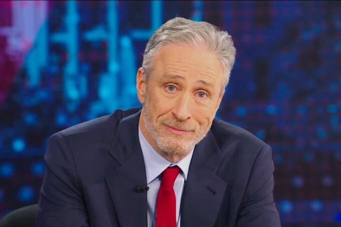 Jon Stewart Returns To The Anchor Desk of 'The Daily Show'