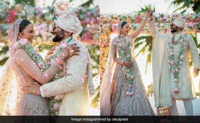 Love's Radiance: Rakul Preet Singh and Jackky Bhagnani's Spectacular Wedding Unveiled!