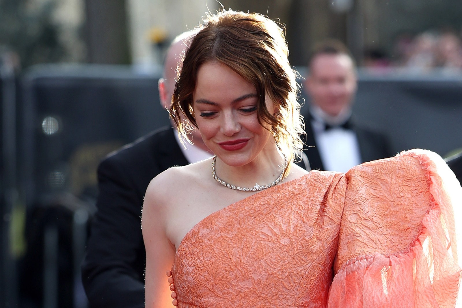 Emma Stone at BAFTA film awards 2024