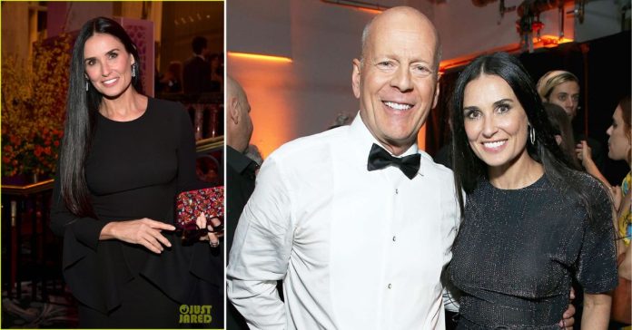 Hollywood News, Demi Moore with Bruce Willis
