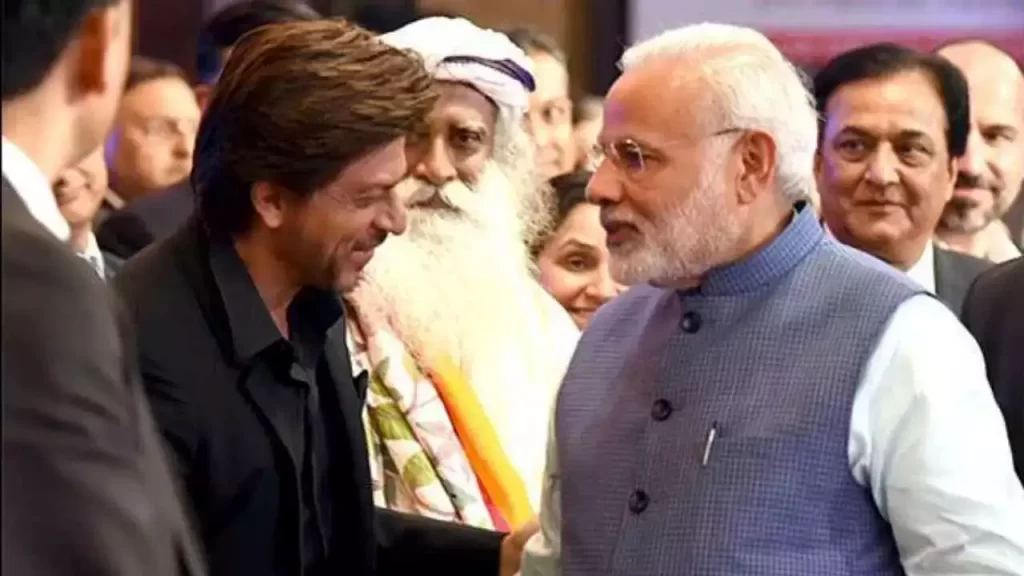 Shah Rukh Khan With PM Narendra Modi