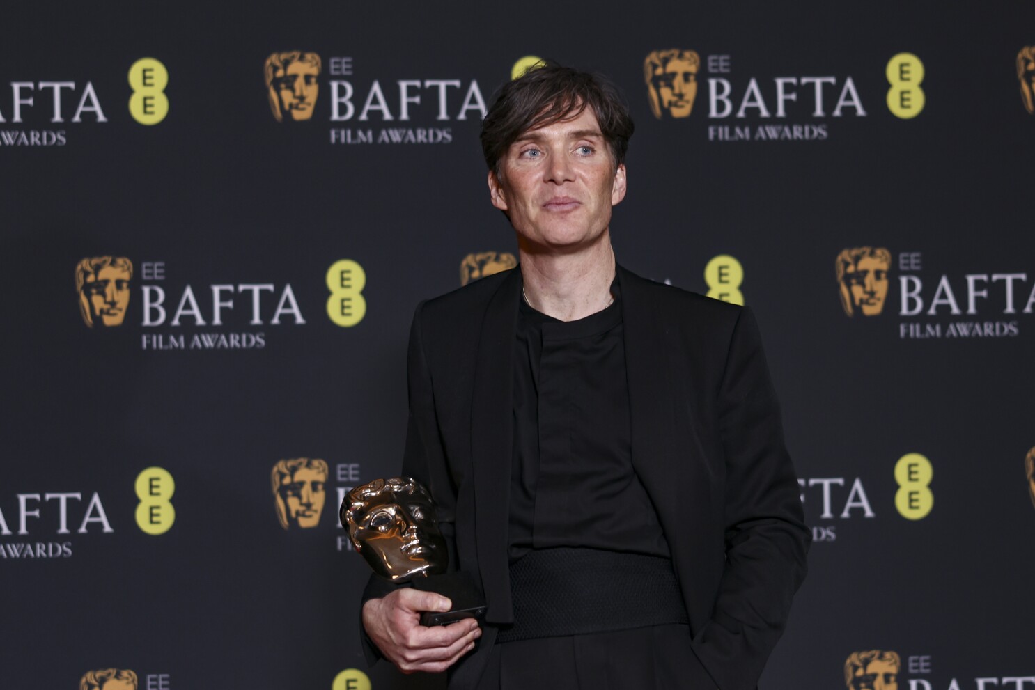 Cillian Murphy wins the Leading Actor BAFTA for Oppenheimer