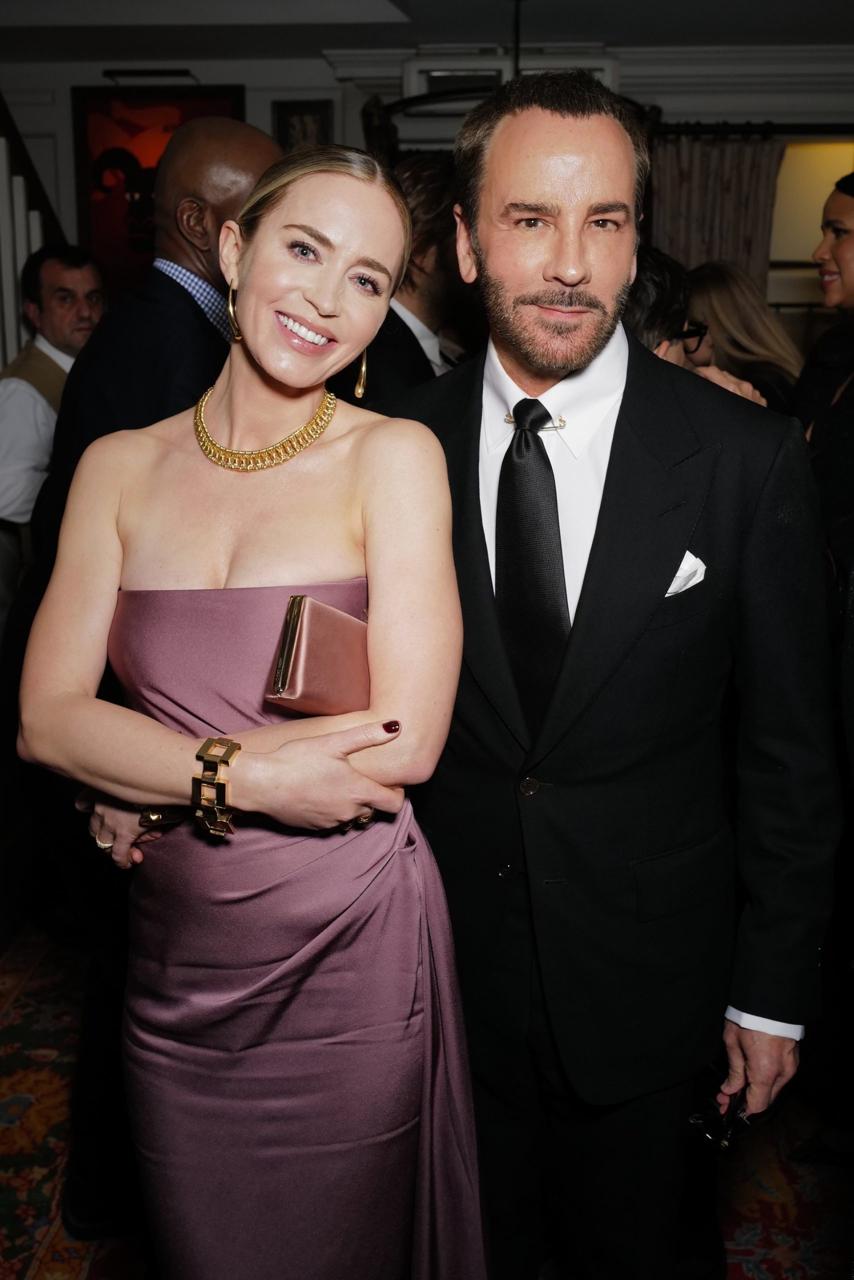 Emily Blunt and Tom Ford