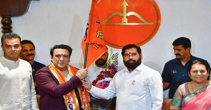 Actor Govinda Joins CM Eknath Shinde's Shiv Sena In Mumbai, Says 'Coming Back To Politics After 14-Year-Long 'Vanvas'