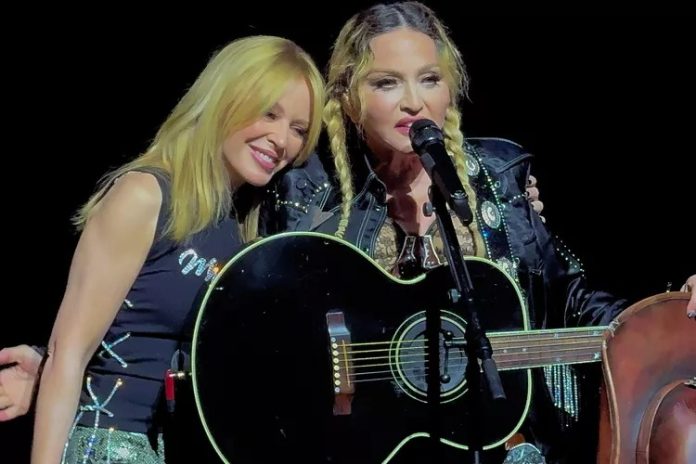 Check Out | Madonna And Kylie Minogue Unite For Electrifying Collaboration During Celebration Tour