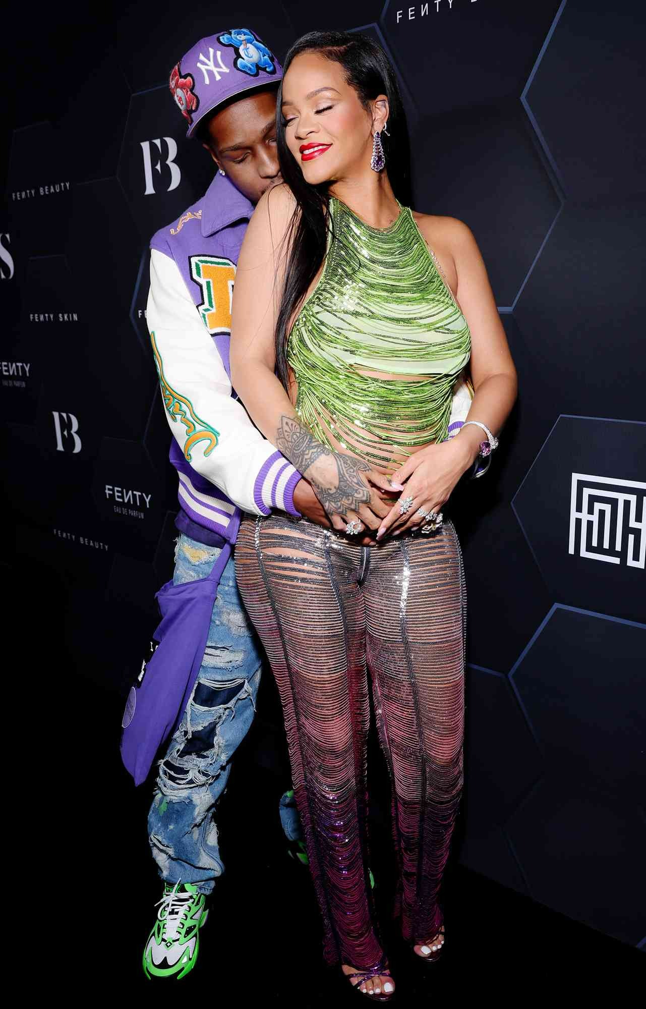 Rihanna with Asap Rocky