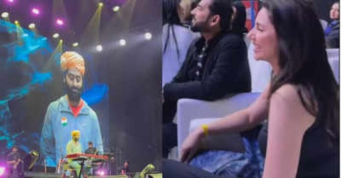 Check Out | Arijit Singh's Adorable Gesture After Failing To Recognize Mahira Khan At Dubai Concert