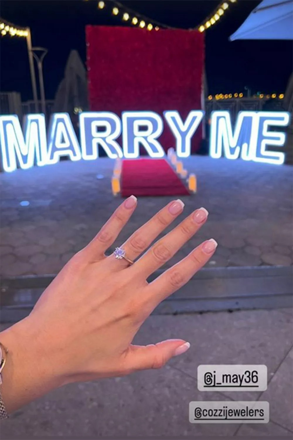 Sami Giancola's Engagement Ring