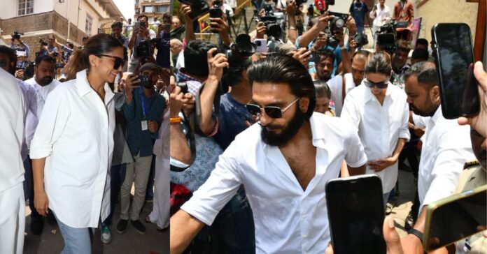 Parents-To-Be Ranveer Singh And Deepika Padukone Step Out To Vote At The Bandra Polling Booth. See Deepika’s Cute Baby Bump
